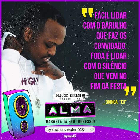 rapmais on Twitter Djonga é um dos destaques do ALMA FESTIVAL que