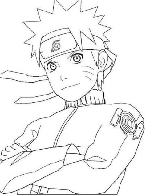 Desenhos Do Naruto Para Colorir E Imprimir Revista Artesanato