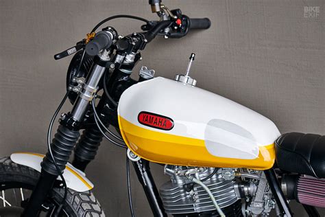 Racing Caf Yamaha Sr Scrambler By Daniel Peter