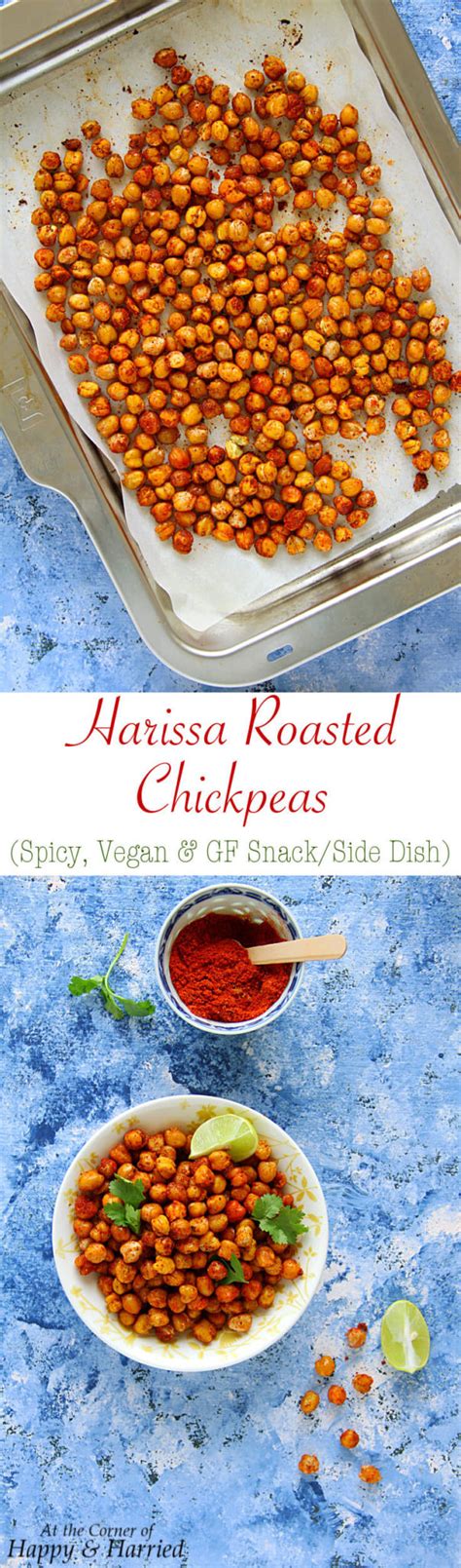 Harissa Roasted Chickpeas