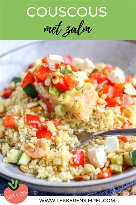 Couscous Met Zalm En Courgette Artofit