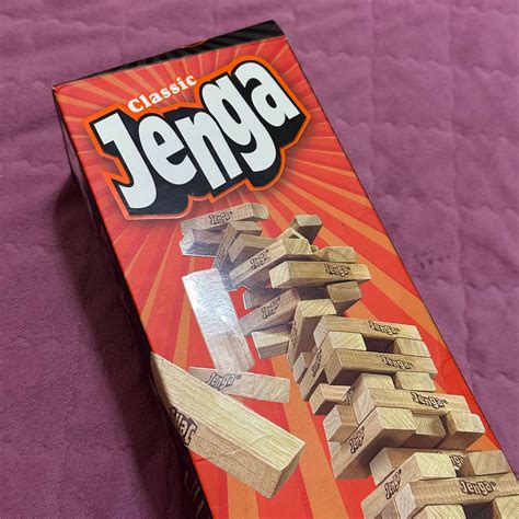 Hasbro Gaming Classic Jenga Hobbies And Toys Toys And Games On Carousell