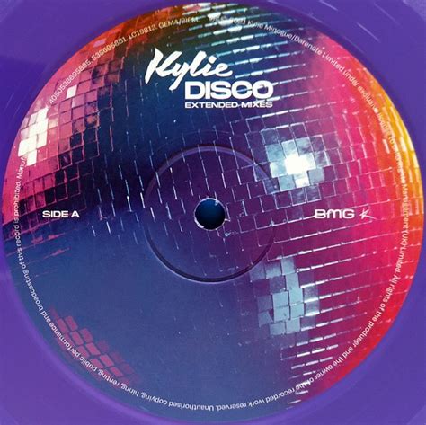 Kylie Disco Extended Mixes Limited Edition Vinyl Pussycat Records