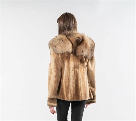 Vintage Mink Fur Jacket Real Fur Coats Haute Acorn