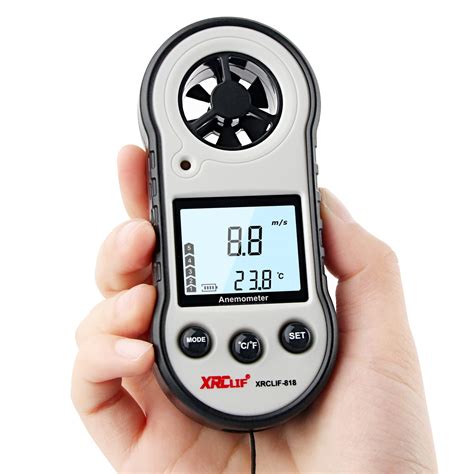 Buy Digital Wind Speed Meter Anemometer, Handhled Wind Gauges Measuring ...