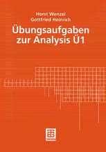 Download Übungsaufgaben zur Analysis Ü 1 PDF by Prof Dr rer nat