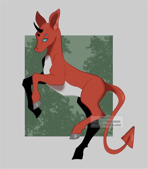 Devil Deer By Veswork On Deviantart