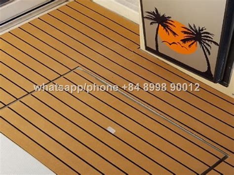 Synthetic Teak Decking Gold Wood Company