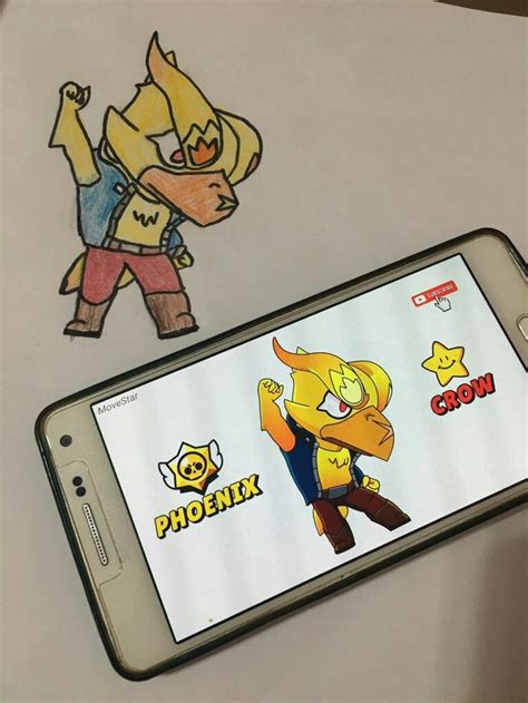 Phoenix Crow Brawl Stars 🌟🌸 Çizimler Çizim