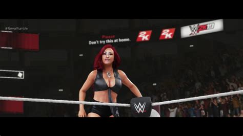 Wwe 2k19 Random Created Superstar Royal Rumble Women S Tournament Part 1 Youtube