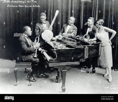 Louis Armstrong Band Hot Five Hi Res Stock Photography And Images Alamy