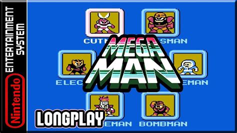 Mega Man Full Game 100 Walkthrough Longplay Nes Youtube