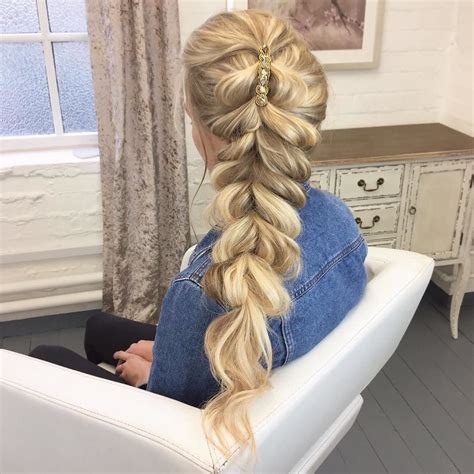 INSANE Pull Through Braid By Sweethearts Hair Using Or Original Clip