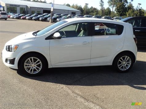 Summit White 2012 Chevrolet Sonic LT Hatch Exterior Photo 54959551