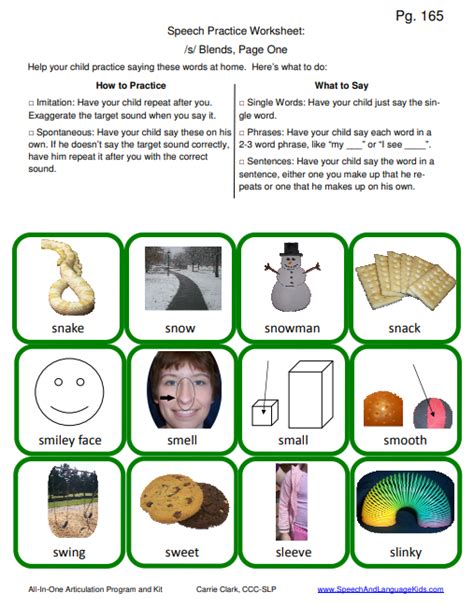 Free Speech Therapy Worksheets And Printables Worksheets Library