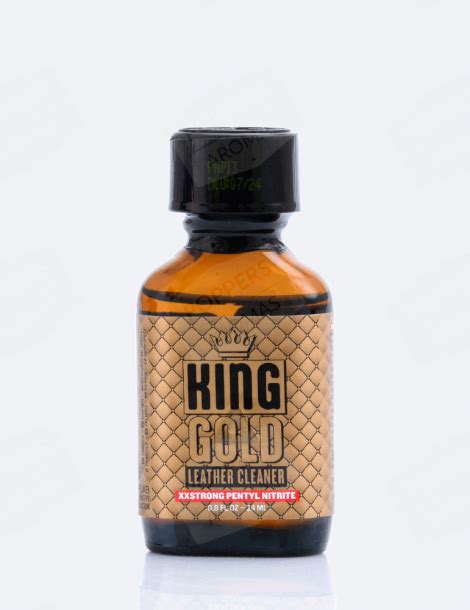 King Gold Poppers 24ml Pentyl Nitrite With Pentanol