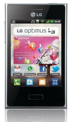 LG Optimus L Series tres nuevos smartphones Android llegan a México