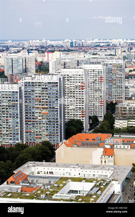 Berlin Aerial View Stock Photo Alamy