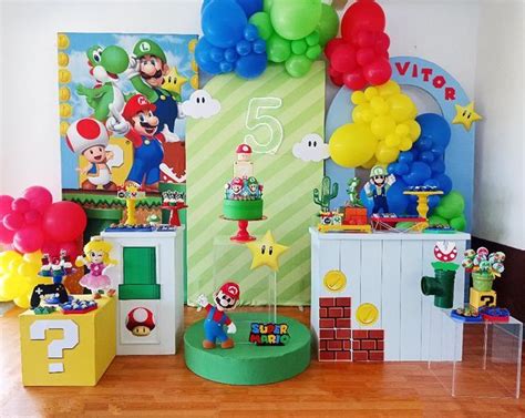 Super Mario Bros Birthday Party Super Mario Party Birthday Games