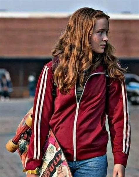 Stranger Things S04 Sadie Sink Red Track Jacket U Jackets