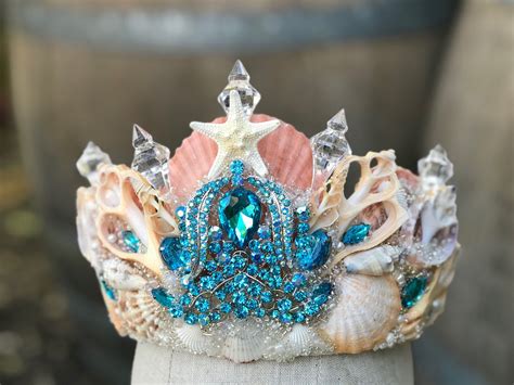 Gorgeous One Of A Kind Shell Mermaid Crown Perfect For A Mermaid