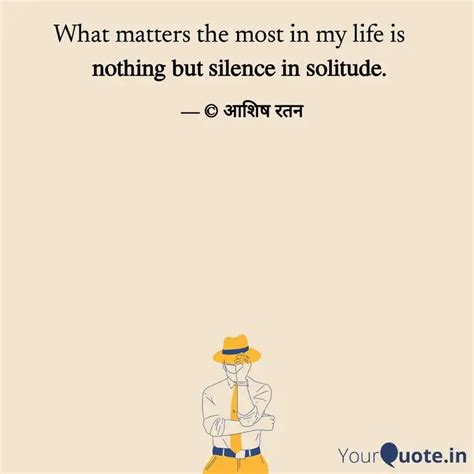 Nothing But Silence In So Quotes Writings By Ashish Ratan