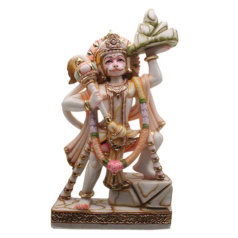 Lord Bajrang Bali Statue Inch God Hanuman Idol Pavan Etsy Canada