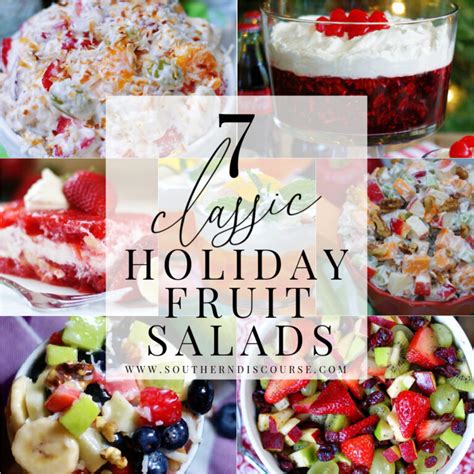 7 Must Make Holiday Fruit Salads Southern Discourse