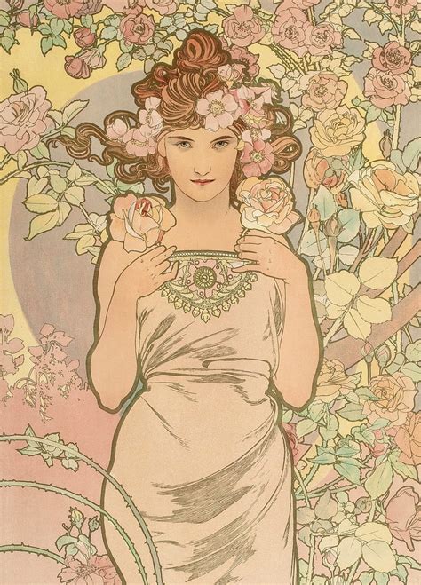 Correspondencia Lona En Lo Que Respecta A Las Personas Alphonse Mucha