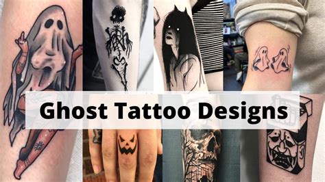 Most Scary Tattoos Ghost Tattoo Designs Simple Ghost Tattoo Lets