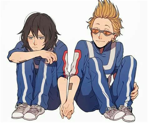 Aizawa Shouta And Present Mic Holding Hands Fangirls But Hides Screen