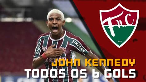 Todos Os Gols De John Kennedy A Camisa Do Fluminense At O