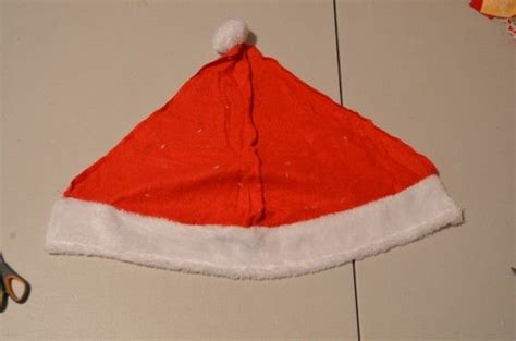 Dollar Store Crafts Blog Archive Tutorial Make A Santa Hat Accent