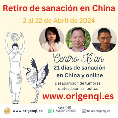 China con transmisión online Retiro de sanación Origen Qi Zhineng