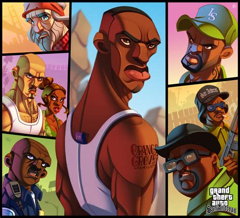 Gta San Andreas Concept Art