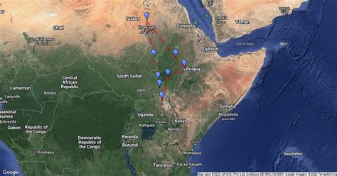 Salva S Journey Scribble Maps