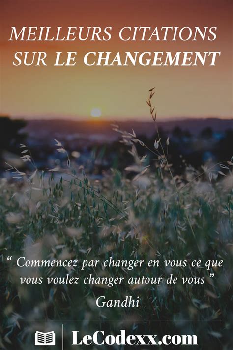 Meilleurs Citations Sur Le Changment Volution Lecodexx