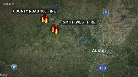 Crews Battling Two Wildfires In Central Texas Kvue