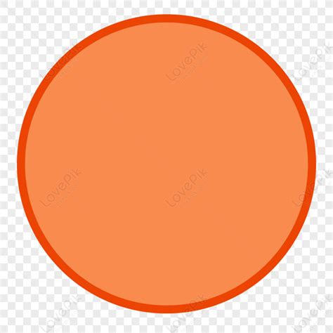 Circle Clipart Orange,shape,dark Orange,round PNG White Transparent And ...