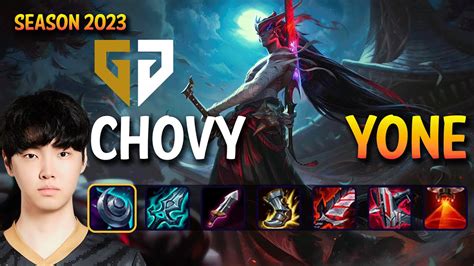 Gen Chovy Yone Vs Renekton Top Patch 1315 Kr Ranked Youtube