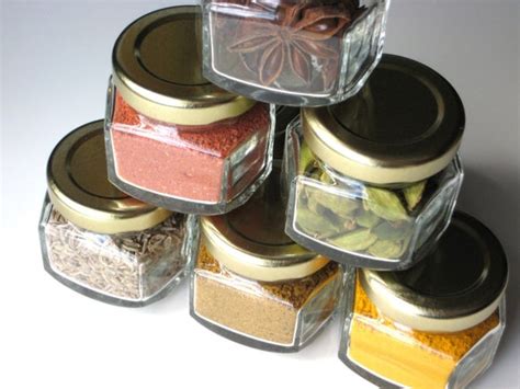 Sale Indian Spice Kit 8 Essential Exotic Spices Oval