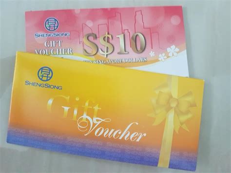 Sheng Siong Vouchers For Sale Tickets Vouchers Vouchers On