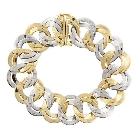 Cartier Paris Gold Link Mesh Bracelet At 1stdibs