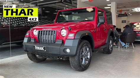 New Mahindra Thar 4x2 ₹1099 Lakh Only Tora Nothing Else Detailed