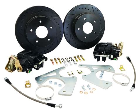 1963 70 Chevy C10 Black Out Disc Brake Conversion Kit Rear 6 Lug