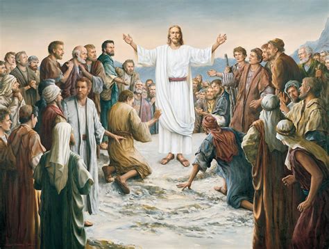 Jesus Appearing To The Five Hundred