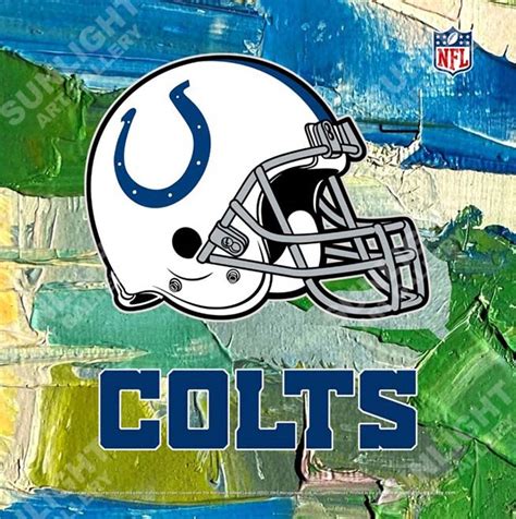 NFL Colts Suncatcher | NFL | Backlit Artwork, Decals & Gifts