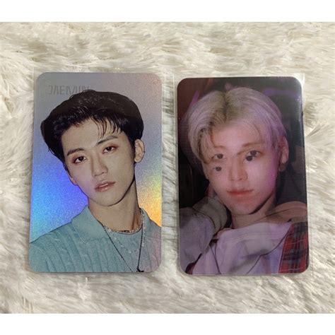 Jual Na Jaemin Photocards Holo Lenti Nct 2020 With Standee Official