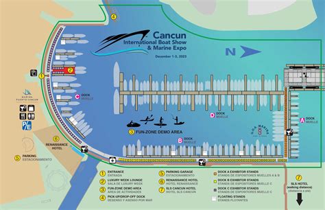 Official Show Map Cancun International Boat Show