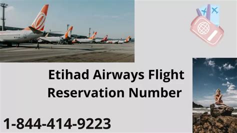 PPT 1 844 414 9223 Etihad Airways Flight Reservation Number